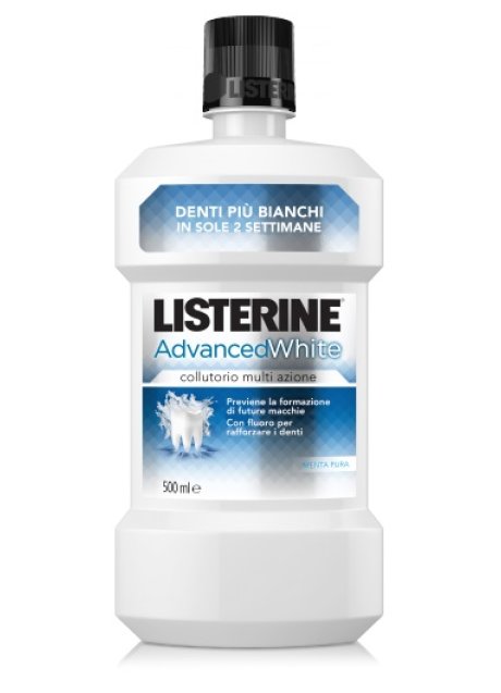 LISTERINE ADVANCE WHITE 500 ML