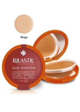 RILASTIL SUN SYSTEM PHOTO PROTECTION THERAPY SPF50+ COMPATTOBEIGE 10 ML