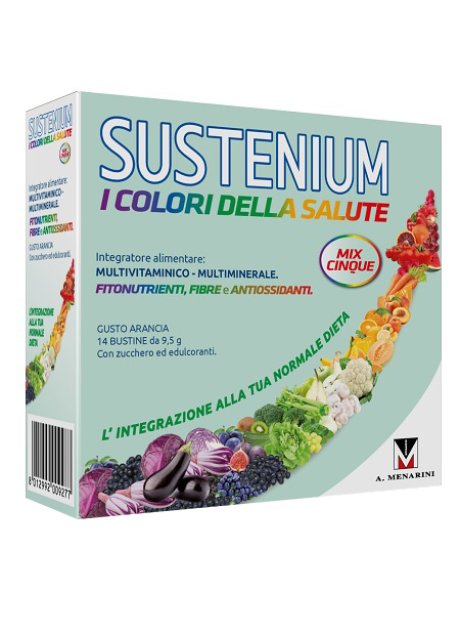 SUSTENIUM COLORI DELLA SALUTE MIX 5 14 BUSTINE