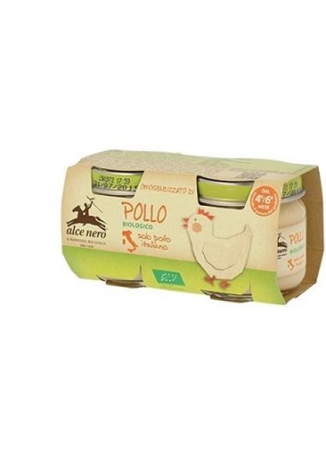 OMOGENEIZ POLLO BIO 2X80G ALCE