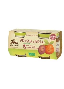 OMOGENEIZ PRUGNA MELA2X80G ALCE