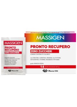 MASSIGEN PRONTO RECUPERO ZERO ZUCCHERI 14 BUSTINE