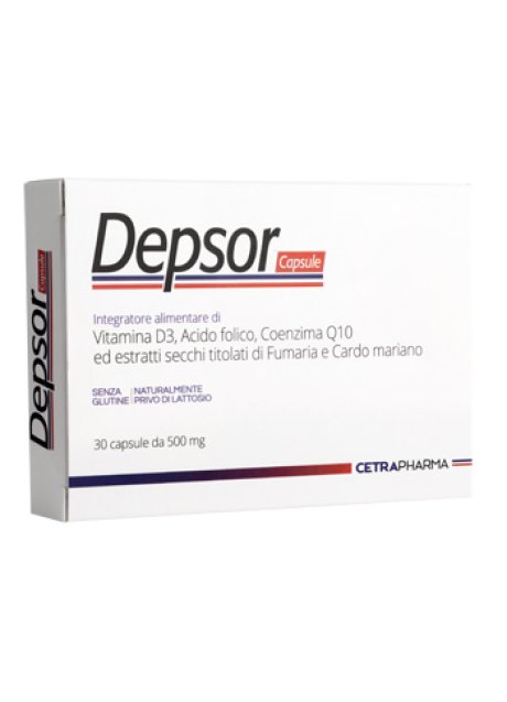 DEPSOR 30CPS 500MG