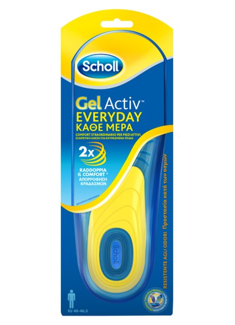 SCHOLL GEL ACTIV EVERYDAY UOMO