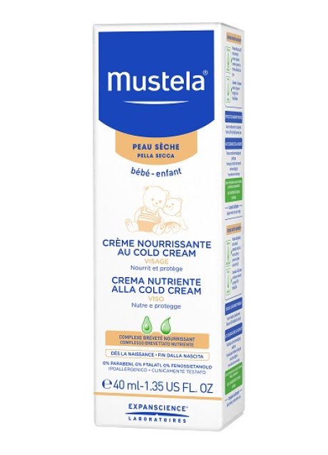 MUSTELA CR NUTR COLD CREAM 40ML<