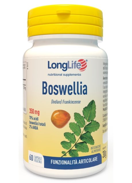 LONGLIFE BOSWELLIA 60CPS VEG