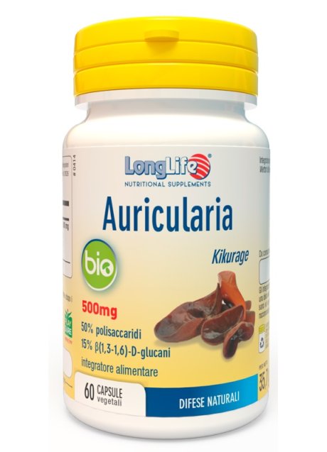 LONGLIFE AURICULARIA BIO 60CPS