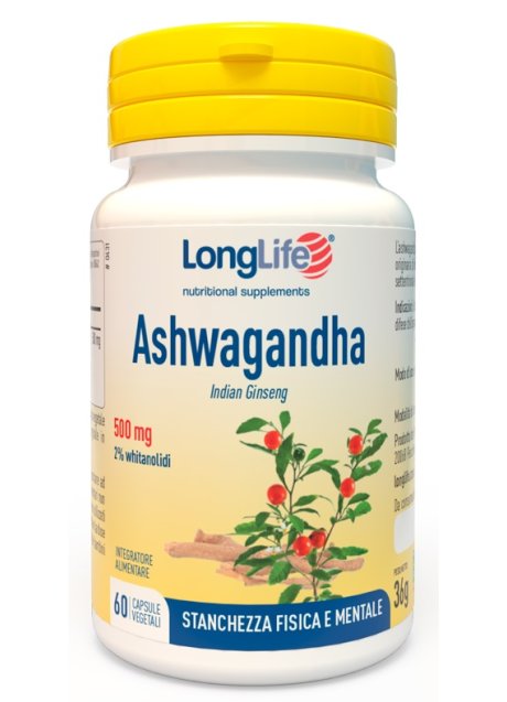 LONGLIFE ASHWAGANDHA 60CPS