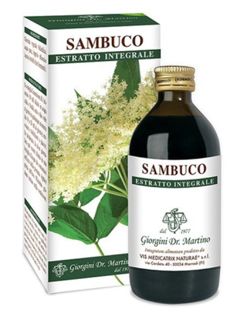 SAMBUCO FIO ESTR INTEGR 200ML