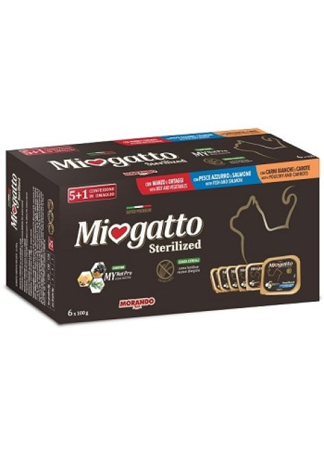 MIOGATTO MULTIPACK 5X100G+1 OMAG