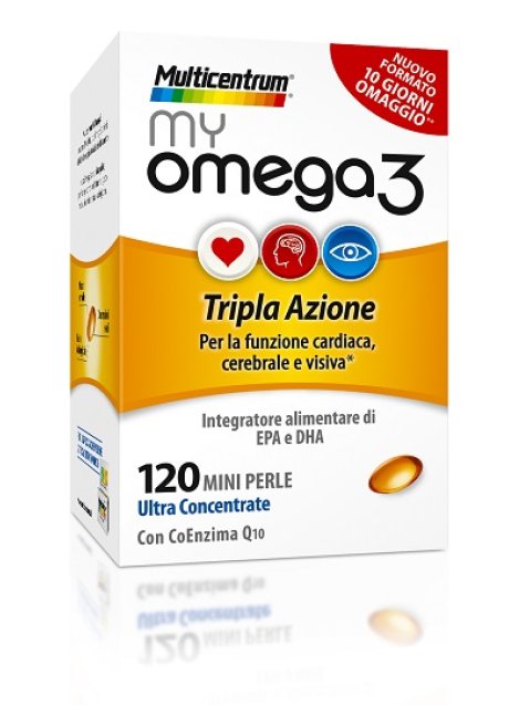 MULTICENTRUM MY OMEGA3 120PRL