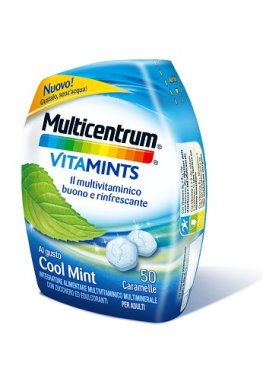 MULTICENTRUM VITAMINTS COOL MINT 50 CARAMELLE