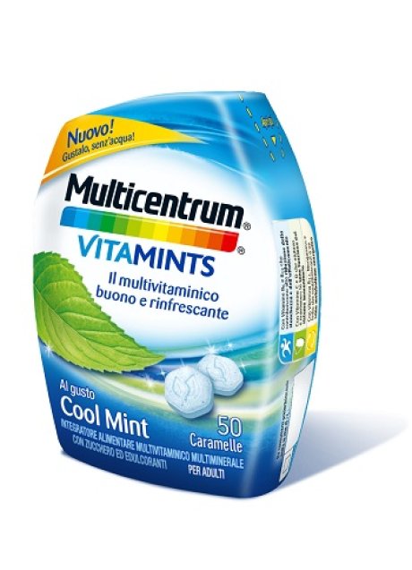 MULTICENTRUM VITAMINTS COOL MINT 50 CARAMELLE