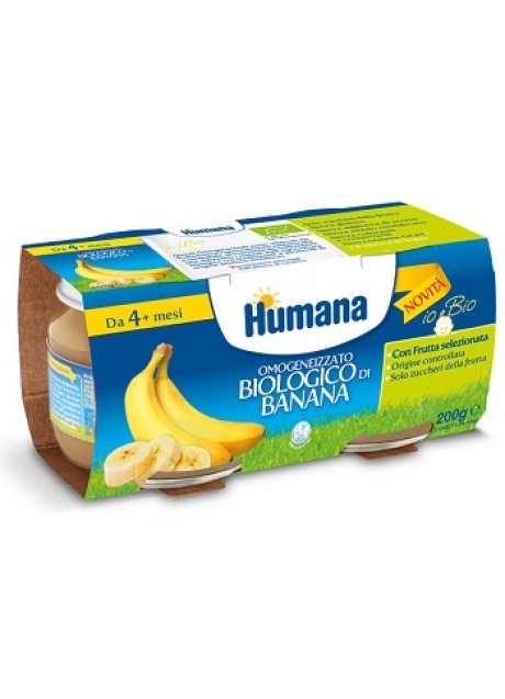 HUMANA OMOG BANANA BIO 2X100G