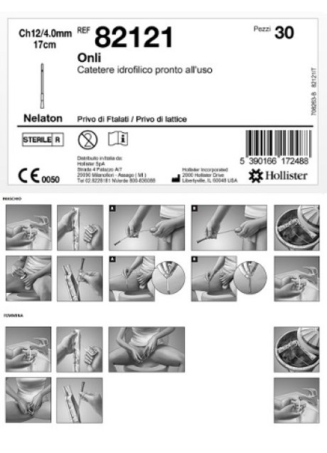 ONLI CATET IDROF 17CM CH12 30P