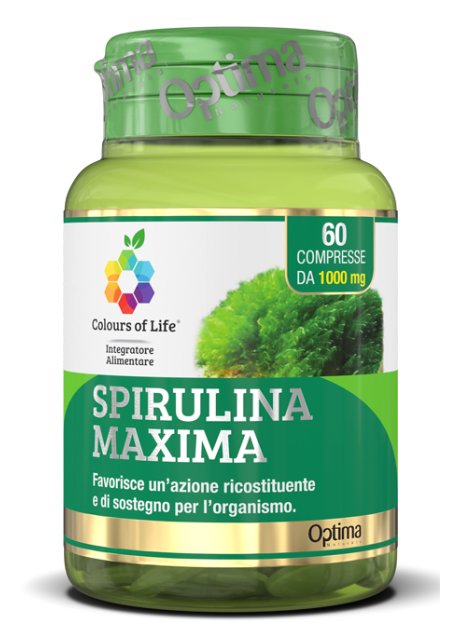 SPIRULINA MAXIMA 60CPR OPTIMA