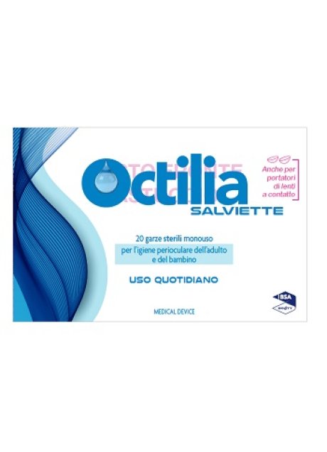 OCTILIA SALVIETTE PERIOCULARI 20 GARZE