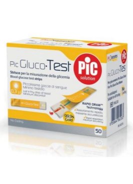 STRISCE PIC GLUCOTEST 50PZ