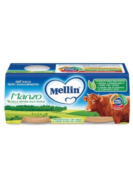 MELLIN OMOG MANZO 2X120G