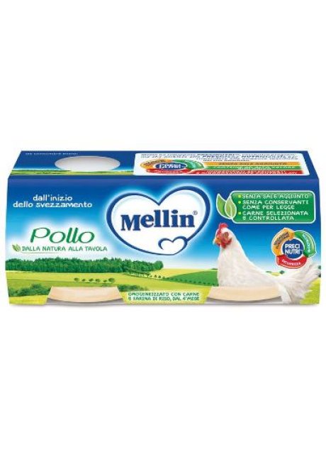 MELLIN OMOG POLLO 2X120G