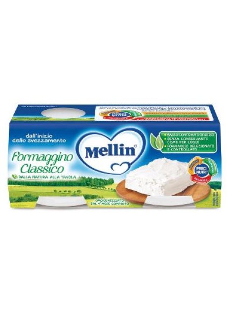 MELLIN-FORMAGGINO 2X80G