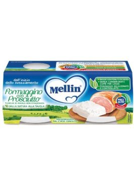 MELLIN-FORMAGGINO PROSCIUT 2X80G