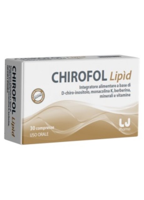 CHIROFOL LIPID 30 COMPRESSE