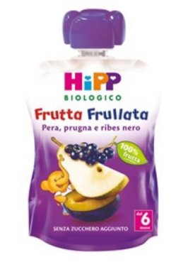 HIPP FRULLATA PERA PRUG RIBES 90