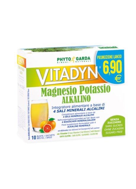 VITADYN MG+K ALKALINO 10BUST