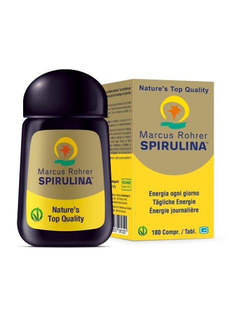 SPIRULINA MARCUS ROHRER RICARICA 180 COMPRESSE