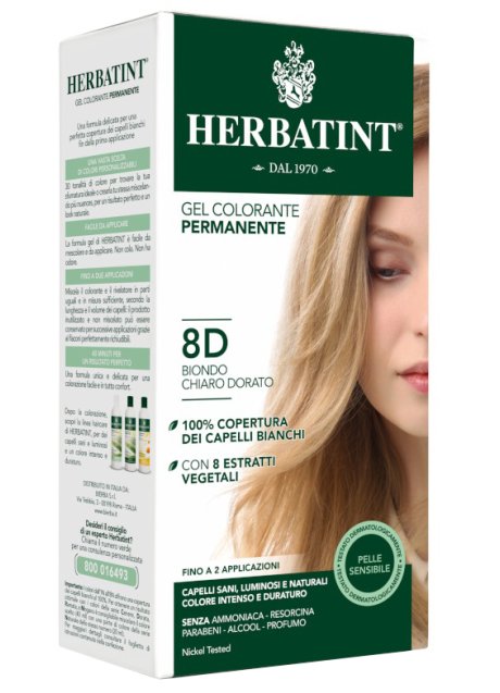 HERBATINT 8D BIONDO CH DOR 135ML