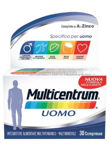 MULTICENTRUM UOMO 30 COMPRESSE