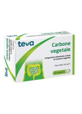 CARBONE VEGETALE 40CPR TEVA