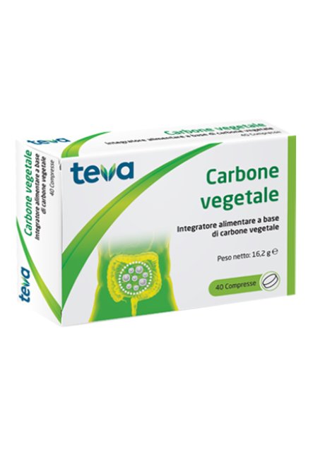 CARBONE VEGETALE 40CPR TEVA