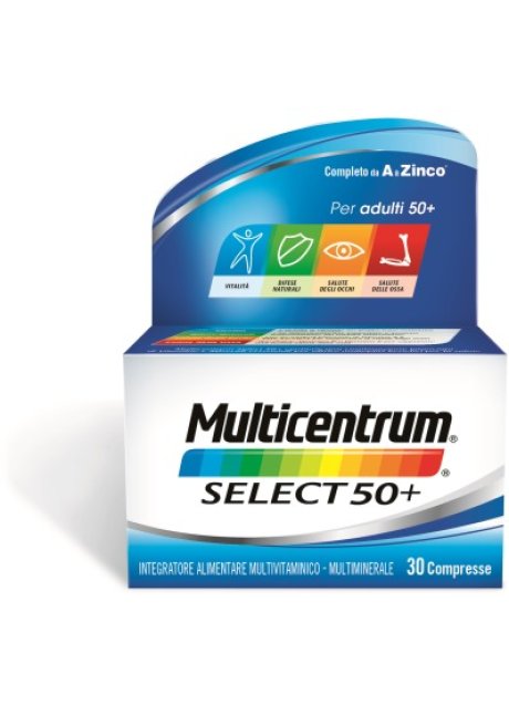 MULTICENTRUM SELECT 50+ 30 COMPRESSE