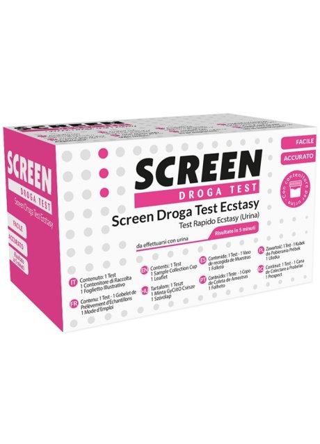 SCREEN DROGA TEST ECSTASY