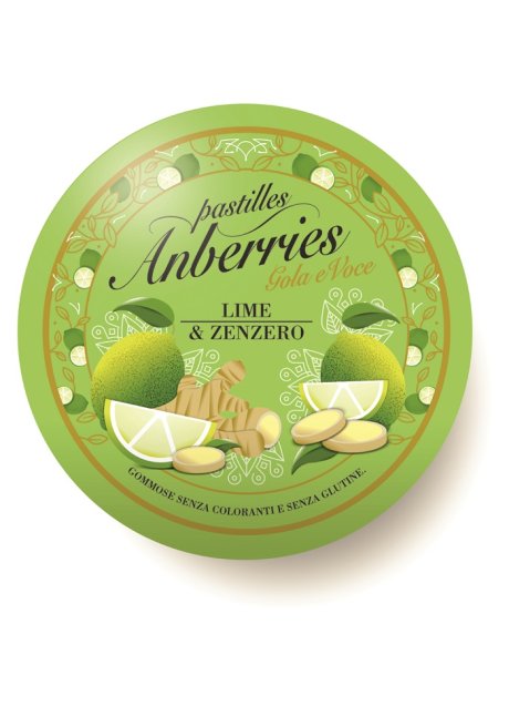 ANBERRIES LIME & ZENZERO