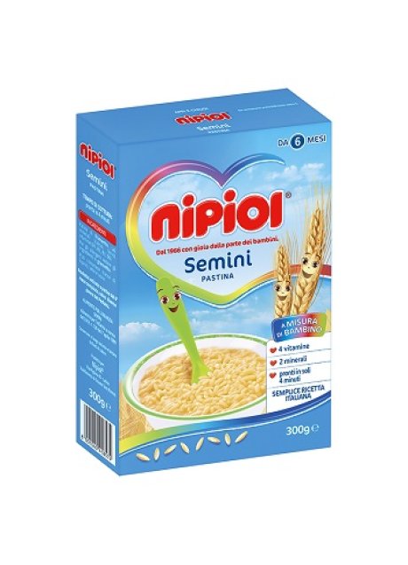 NIPIOL PASTINA SEMINI 300G