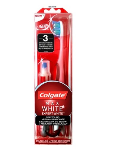 COLGATE EXPERT WHITE SPAZZ+PEN