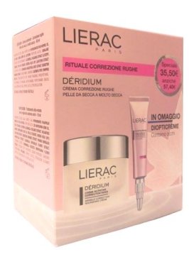 LIERAC DERIDIUM CREMA NUTRIENTE 50 ML + DIOPTICREME 10 ML