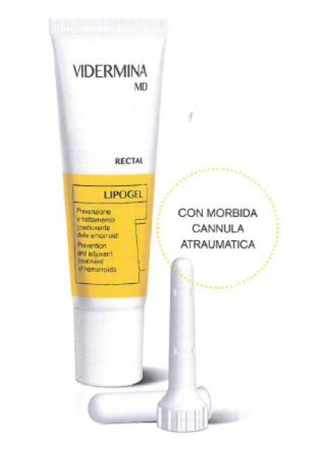 VIDERMINA MD RECTAL LIPOGEL