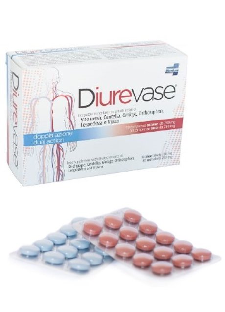 DIUREVASE 30CPR AZZ+30CPR ROSS