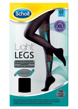 SCHOLL LIGHTLEGS60 DEN XL NERO