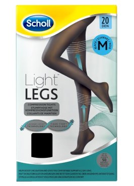 SCHOLL LIGHTLEGS20 DEN M NERO