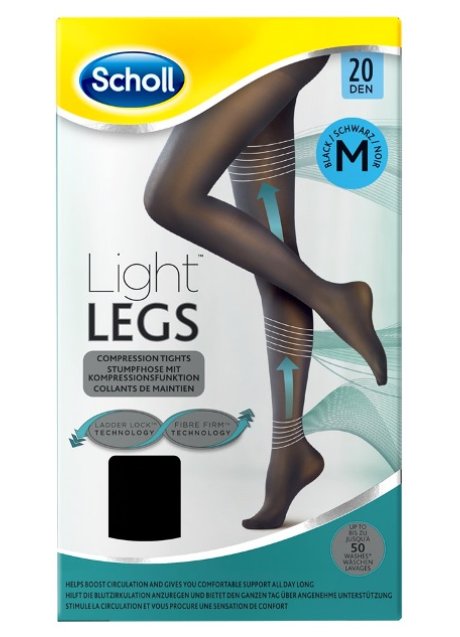 SCHOLL LIGHTLEGS20 DEN M NERO