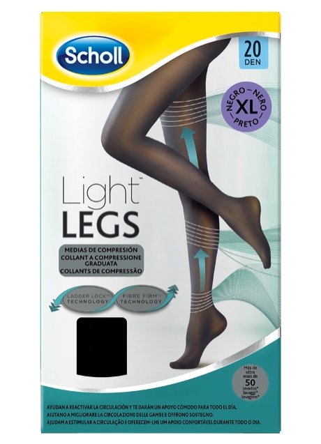 SCHOLL LIGHTLEGS 20 DENARI TAGLIA XL COLORE NERO 1 PAIO