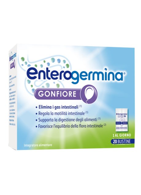 ENTEROGERMINA GONFIORE 20 BUSTINE BIPARTITE