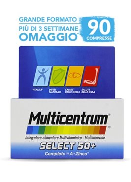 MULTICENTRUM SELECT 50+ 90 COMPRESSE