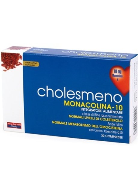 CHOLESMENO MONACOLINA 10 30 COMPRESSE 30 G