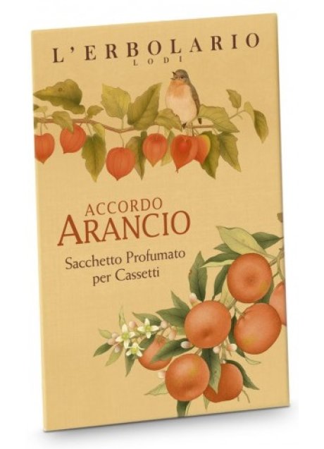 ARANCIO SACCHETTO PROFUMATO PER CASSETTI